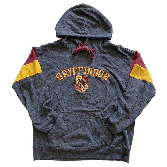 Harry Potter Gryffindor Sweater Red Yellow Womens Size M Wizard Hogwarts - Picture 1 of 6